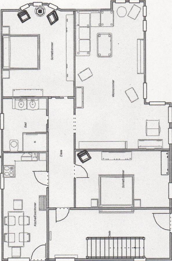 Haus Ulrike Villa Бад Захса Екстериор снимка